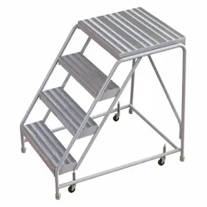 TRI-ARC WLAR004164-D4 Rolling Ladder, 40 Inch Platform Height, 21 Inch Platform Depth, 16 Inch Platform Width | CU6WTQ 25NX64