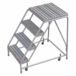 TRI-ARC WLAR004244-D4 Rolling Ladder, 40 Inch Platform Height, 21 Inch Platform Depth, 24 Inch Platform Width | CU6WZC 25NX70