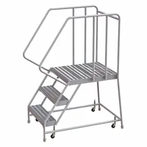 TRI-ARC WLAR103164-D5 Rolling Ladder, 30 Inch Platform Height, 28 Inch Platform Depth, 16 Inch Platform Width | CU6WRJ 25NX89