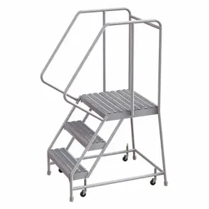 TRI-ARC WLAR103165-D4 Rolling Ladder, 30 Inch Platform Height, 21 Inch Platform Depth, 16 Inch Platform Width | CU6WRF 25NX91