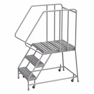 TRI-ARC WLAR103244-D5 Rolling Ladder, 30 Inch Platform Height, 28 Inch Platform Depth, 24 Inch Platform Width | CU6WRL 25NX95