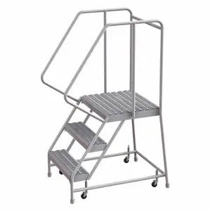 TRI-ARC WLAR103245-D4 Rolling Ladder, 30 Inch Platform Height, 21 Inch Platform Depth, 24 Inch Platform Width | CU6WRH 25NX97