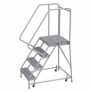 TRI-ARC WLAR104165-D4 Rolling Ladder, 40 Inch Platform Height, 21 Inch Platform Depth, 16 Inch Platform Width | CU6WTN 25NY04