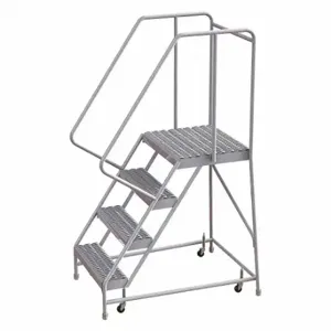 TRI-ARC WLAR104165-D4 Rolling Ladder, 40 Inch Platform Height, 21 Inch Platform Depth, 16 Inch Platform Width | CU6WTN 25NY04