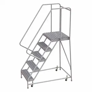 TRI-ARC WLAR105165-D4 Rolling Ladder, 50 Inch Platform Height, 21 Inch Platform Depth, 16 Inch Platform Width | CU6WUZ 25NY16