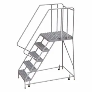 TRI-ARC WLAR105245-D5 Rolling Ladder, 50 Inch Platform Height, 28 Inch Platform Depth, 24 Inch Platform Width | CU6WVF 25NY23