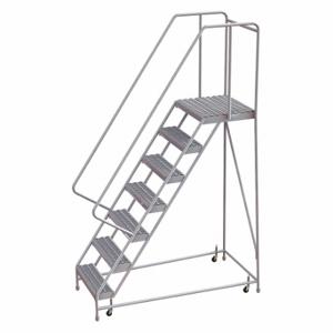 TRI-ARC WLAR107165-D4 Rolling Ladder, 70 Inch Platform Height, 21 Inch Platform Depth, 16 Inch Platform Width | CU6WWT 25NY40