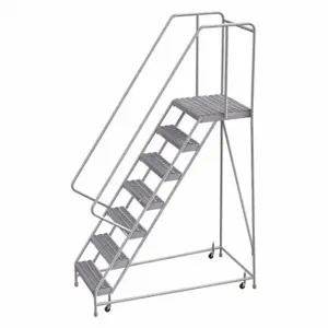 TRI-ARC WLAR107245-D4 Rolling Ladder, 70 Inch Platform Height, 21 Inch Platform Depth, 24 Inch Platform Width | CU6WWU 25NY46