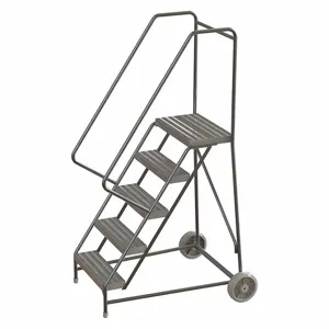 TRI-ARC WLARTR105164 Wheelbarrow Ladder, 50 Inch Size Platform Height, 14 Inch Size Platform Dp | CU6XBY 45FF95