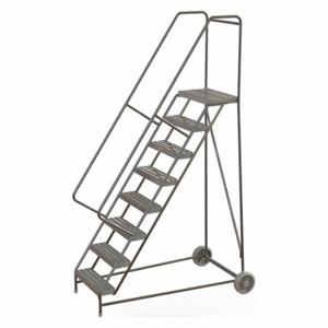 TRI-ARC WLARTR108244 Wheelbarrow Ladder, 80 Inch Size Platform Height, 14 Inch Size Platform Dp | CU6XCL 45FG02