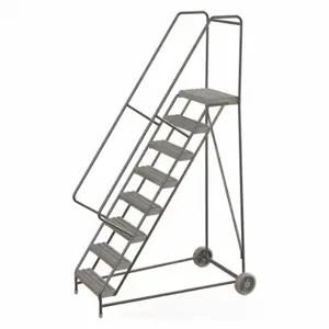 TRI-ARC WLARTR108245 Wheelbarrow Ladder, 80 Inch Size Platform Height, 14 Inch Size Platform Dp | CU6XCK 45FG11