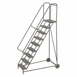 TRI-ARC WLARTR109244 Wheelbarrow Ladder, 90 Inch Size Platform Height, 14 Inch Size Platform Dp | CU6XCN 45FG03