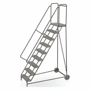 TRI-ARC WLARTR109245 Wheelbarrow Ladder, 90 Inch Size Platform Height, 14 Inch Size Platform Dp | CU6XCM 45FG12