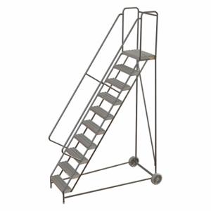 TRI-ARC WLARTR110245 Wheelbarrow Ladder, 100 Inch Size Platform Height, 14 Inch Size Platform Dp | CU6XBW 45FG13