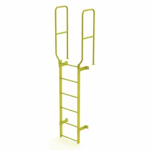 TRI-ARC WLFS0206-Y Ladder, Walk-Thru Fixed, Steel, 6-Rung, 9 ft, 5 ft Top Step Ht, 6 Steps | CU6WLA 231D98