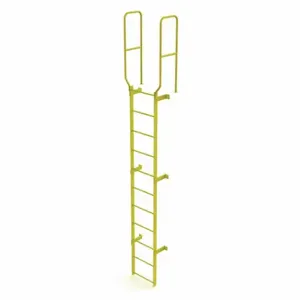 TRI-ARC WLFS0211-Y Ladder, Walk-Thru Fixed, Steel, 11-Rung, 14 ft, 10 ft Top Step Ht, 11 Steps | CU6WLK 231F04