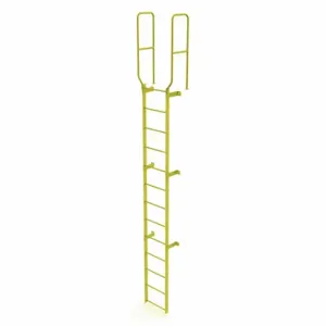 TRI-ARC WLFS0213-Y Ladder, Walk-Thru Fixed, Steel, 13-Rung, 16 ft, 12 ft Top Step Ht, 13 Steps | CU6WKJ 231F06