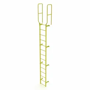 TRI-ARC WLFS0214-Y Ladder, Walk-Thru Fixed, Steel, 14-Rung, 17 ft, 13 ft Top Step Ht, 14 Steps | CU6WKK 231F07