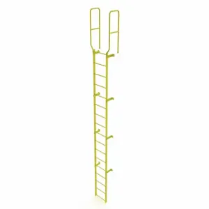 TRI-ARC WLFS0217-Y Ladder, Walk-Thru Fixed, Steel, 17-Rung, 20 ft, 16 ft Top Step Ht, 17 Steps | CU6WKM 231F10