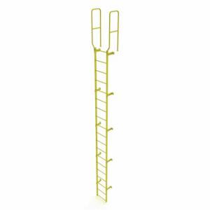 TRI-ARC WLFS0219-Y Ladder, Walk-Thru Fixed, Steel, 19-Rung, 22 ft, 18 ft Top Step Ht, 19 Steps | CU6WKP 231F12