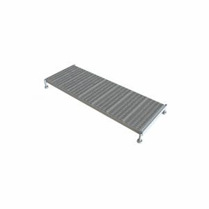 TRI-ARC WLOS971242 Adjustable Height Work Platform, 1 Steps, 9-14 Inch, 24 Inch Platform Width, Gray, Steel | CU6XDG 25NZ63