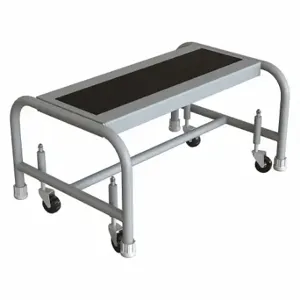 TRI-ARC WLSR001163-WM Step Stool, Mobile, Steel, 1-Step | CU6XAB 231C16