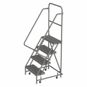 TRI-ARC KDSR104242 Rolling Ladder, 40 Inch Platform Height, 10 Inch Platform Depth, 24 Inch Platform Width | CU6WTB 25NW42