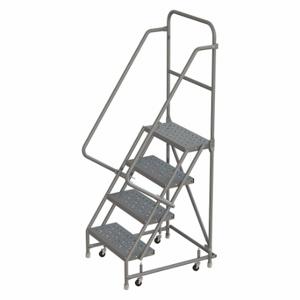TRI-ARC WLSR104246 Rolling Ladder, 40 Inch Platform Height, 10 Inch Platform Depth, 24 Inch Platform Width | CU6WTC 45FG21