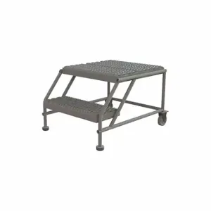 TRI-ARC WLWP022424 Rolling Work Platform, 2 Steps, 20 Inch Size, 24 Inch Platform Width | CU6XDQ 25NZ69