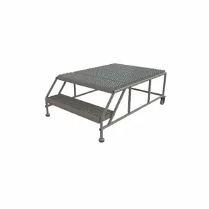 TRI-ARC WLWP023648 Rolling Work Platform, 2 Steps, 20 Inch Size, 36 Inch Platform Width | CU6XDU 25NZ73