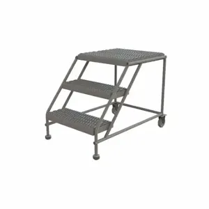 TRI-ARC WLWP032424 Rolling Work Platform, 3 Steps, 30 Inch Size, 24 Inch Platform Width | CU6XDX 25NZ74