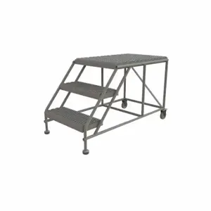 TRI-ARC WLWP032436 Rolling Work Platform, 3 Steps, 30 Inch Size, 24 Inch Platform Width | CU6XDV 25NZ75