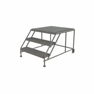 TRI-ARC WLWP033636 Rolling Work Platform, 3 Steps, 30 Inch Size, 36 Inch Platform Width | CU6XDY 25NZ77