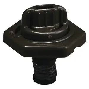 TRICO 24010 Breather Vent, HDPE, 2 Inch Length, 1.5 inch Height, Black | AH9KPD 40AX79