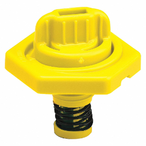 TRICO 24011 Breather Vent, HDPE, 2 Inch Length, 1.5 inch Height, Yellow | AH9KMH 40AX37
