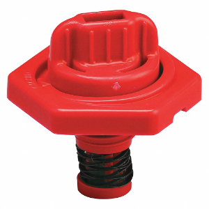 TRICO 24012 Breather Vent, HDPE, 2 Inch Length, 1.5 inch Height, Red | AH9KLZ 40AX29