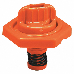 TRICO 24015 Breather Vent, HDPE, 2 Inch Length, 1.5 Inch Height, Orange | AH9KNK 40AX62