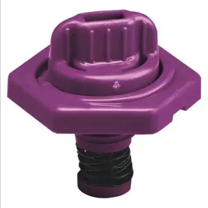 TRICO 24016 Breather Vent, HDPE, 2 Inch Length, 1.5 Inch Height, Purple | AH9KNP 40AX66