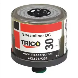 TRICO 33907 Streamliner DC Single Point Lubricator, Mobilith SHC PM 460, 30cc Capacity | CD6VNT