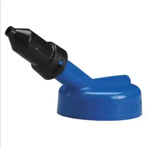 TRICO 34412 Storage Lid, HDPE, 1/2 Inch Nozzle Size, Blue | AH9KMF 40AX35