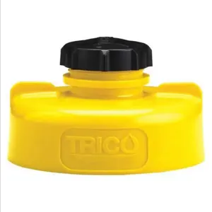 TRICO 34430 Storage Lid, HDPE, 3.25 Inch Height, Yellow | AH9KNZ 40AX75