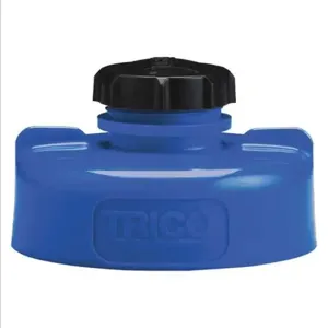 TRICO 34432 Storage Lid, HDPE, 3.25 Inch Height, Blue | AH9KMP 40AX43