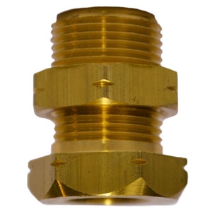 TRICO FB- 1000 Bulkhead Connector, Central Lubrication, 5/16-24 X 1/8 Inch NPT | CD6UQP