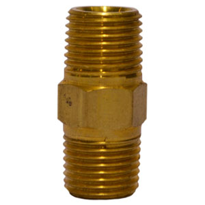 TRICO FC-1000M Male Thread Connector, Central Lubrication, 1/8 Inch BSPT x 1/8 Inch BSPT Size | CD6VBV