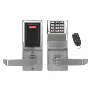 TRILOGY DL2700LD US26D Electronic Keyless Lock, Office With Key Override, Keypad, Cylindrical Mounting | CU6XGN 481H68