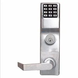 TRILOGY ETDL27S1G/26DV99 Electronic Keyless Lock, Entry with Key Override, Keypad, Von Duprin Exit Devices Mounting | CN2THG ETPDLS1G26DS8GR / 3CCK4