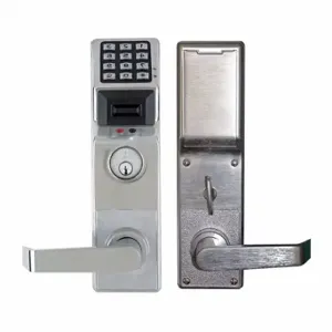 TRILOGY PDL4500DBL US26D Electronic Keyless Deadbolt Lock, Entry With Key Override And Privacy | CU6XGG 20UL50