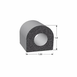 TRIM LOK INC X1678HT-25 Adhesive Foam Rubber Seal, 25 ft Overall Length, 1 Inch Overall Width, EPDM | CU6XQG 48RM52