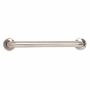 TRIMCO GROUP 1198-1-12.710CU Grab Bar, Screw, Copper Alloy, Satin, 12 Inch Inner Mounting Hole Ctr. to Ctr | CU6XKX 400D04