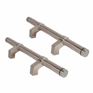 TRIMCO GROUP AP314G-18L-4-AN.710 Door Pull, 18 Inch Lg, 3 Inch Projection, Satin, Bactericidal Copper Alloy, Hand Pull | CU6XKC 56JP21